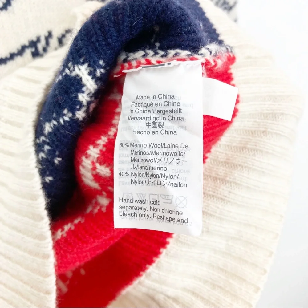J.Crew Yes/No Sweater in Jacquard XXS